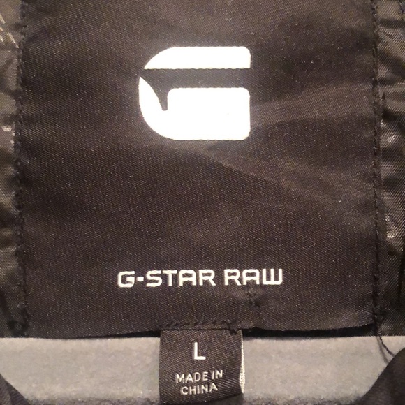 Mens G Star Raw moto jacket. Like new! Size L - Picture 9 of 10